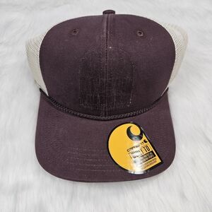 Carhartt Men's Sepia Canvas Mesh Back Cap